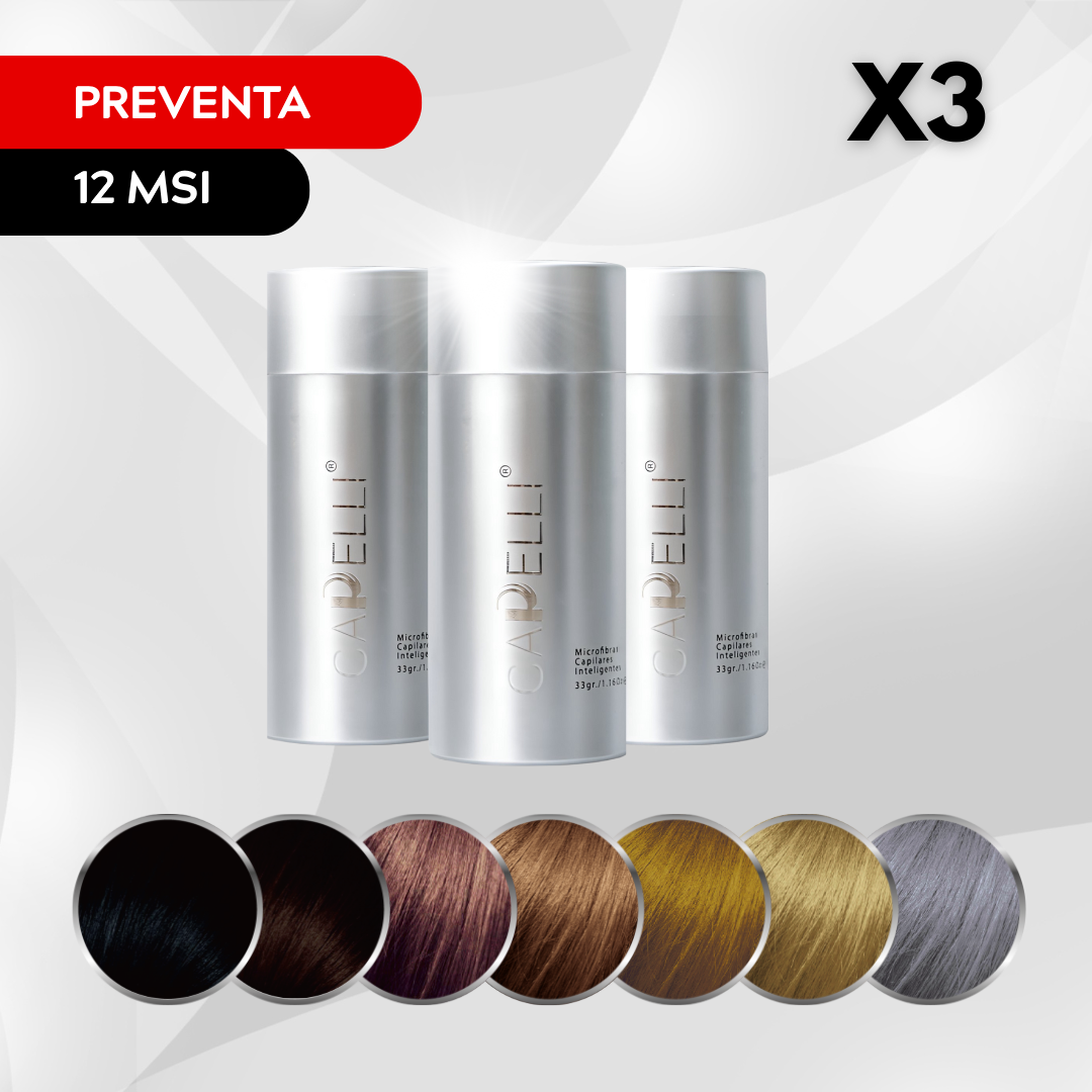 3 CAPELLI® 33 gr. (Preventa)