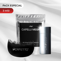 1 CAPELLI 33 gr. + MEGA® 100 gr. (133 gr.) + PERFETTO