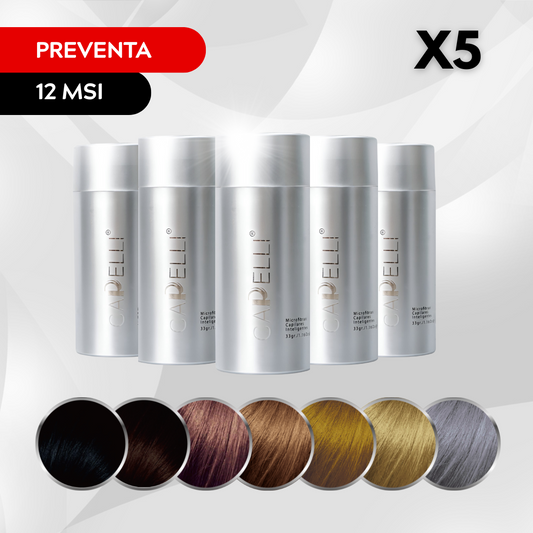 5 CAPELLI® 33 gr. (Preventa)