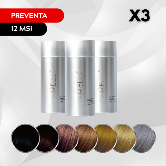 3 CAPELLI® 33 gr. (Preventa)
