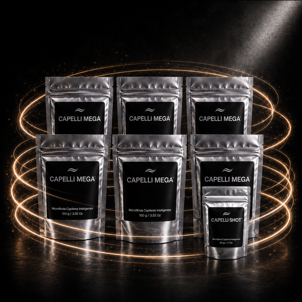 6 MEGA® + 1 SHOT® de regalo (620 g.)